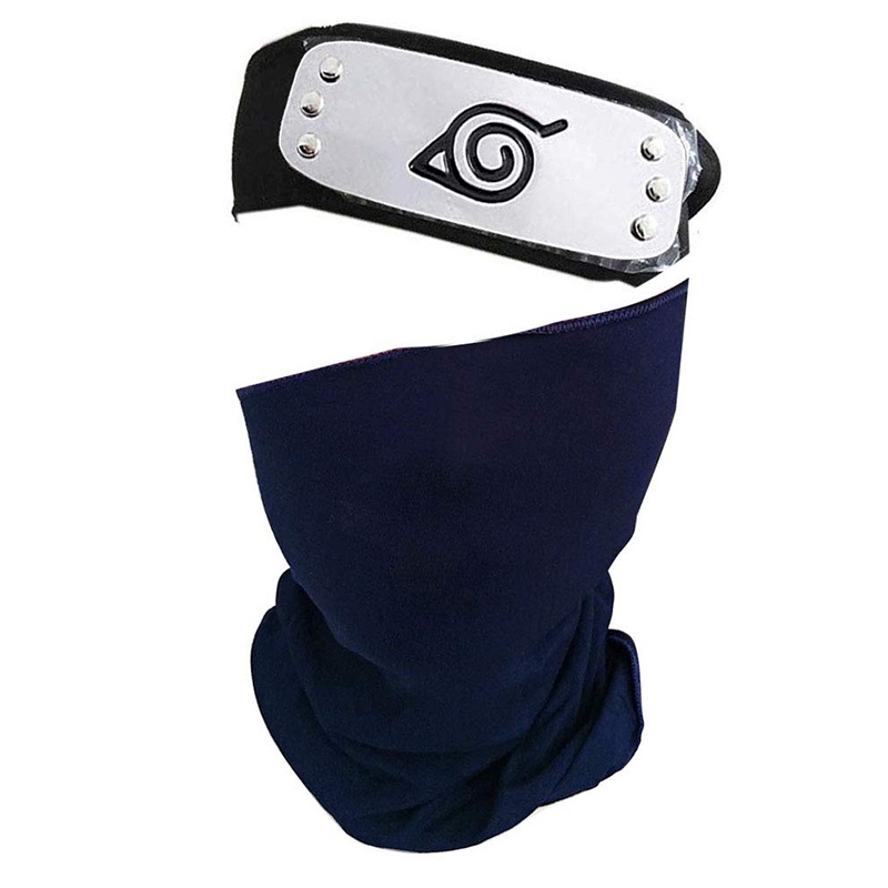 Mặt Nạ Hóa Trang Nhân Vật Hatake Kakashi Kunai Konohagakurenosato