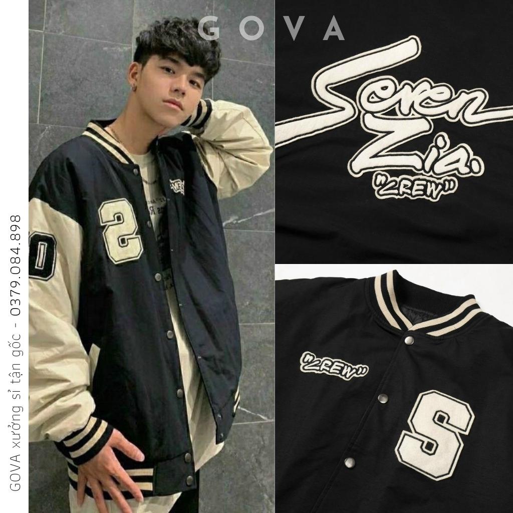 Áo khoác bomber dù ZEREW S nam nữ form rộng Unisex 2 lớp Chống Nắng Siêu Hot ulzzang Jacket Bomber GOVA