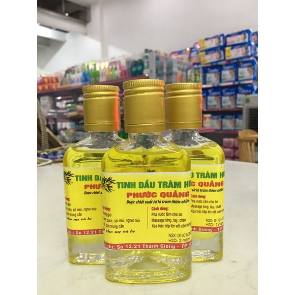Tinh dầu tràm huế Phước Quảng
