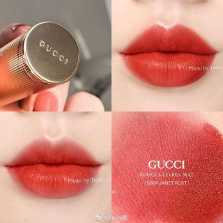 [Có Bill] Son Gucci matte 505 Janet Rust