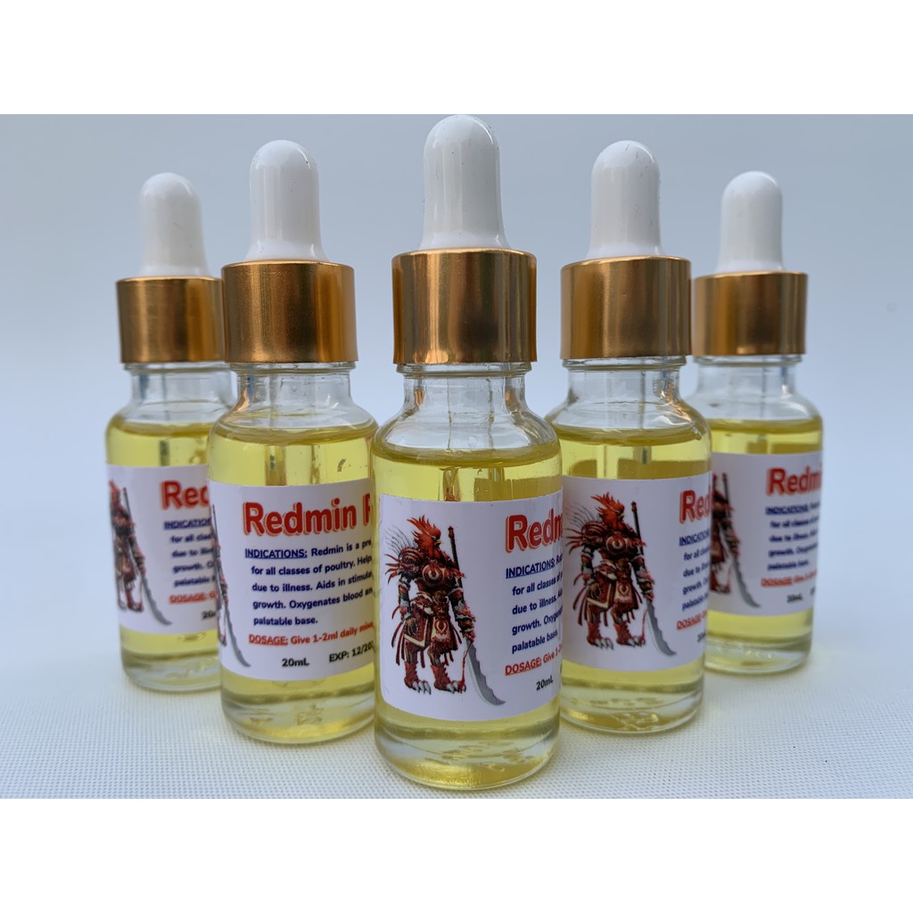 GINSENG - Redmin Combo Thuốc Nuôi Gà Đá Giúp Mau Sung Cự Mạnh Bóng Mượt Lông