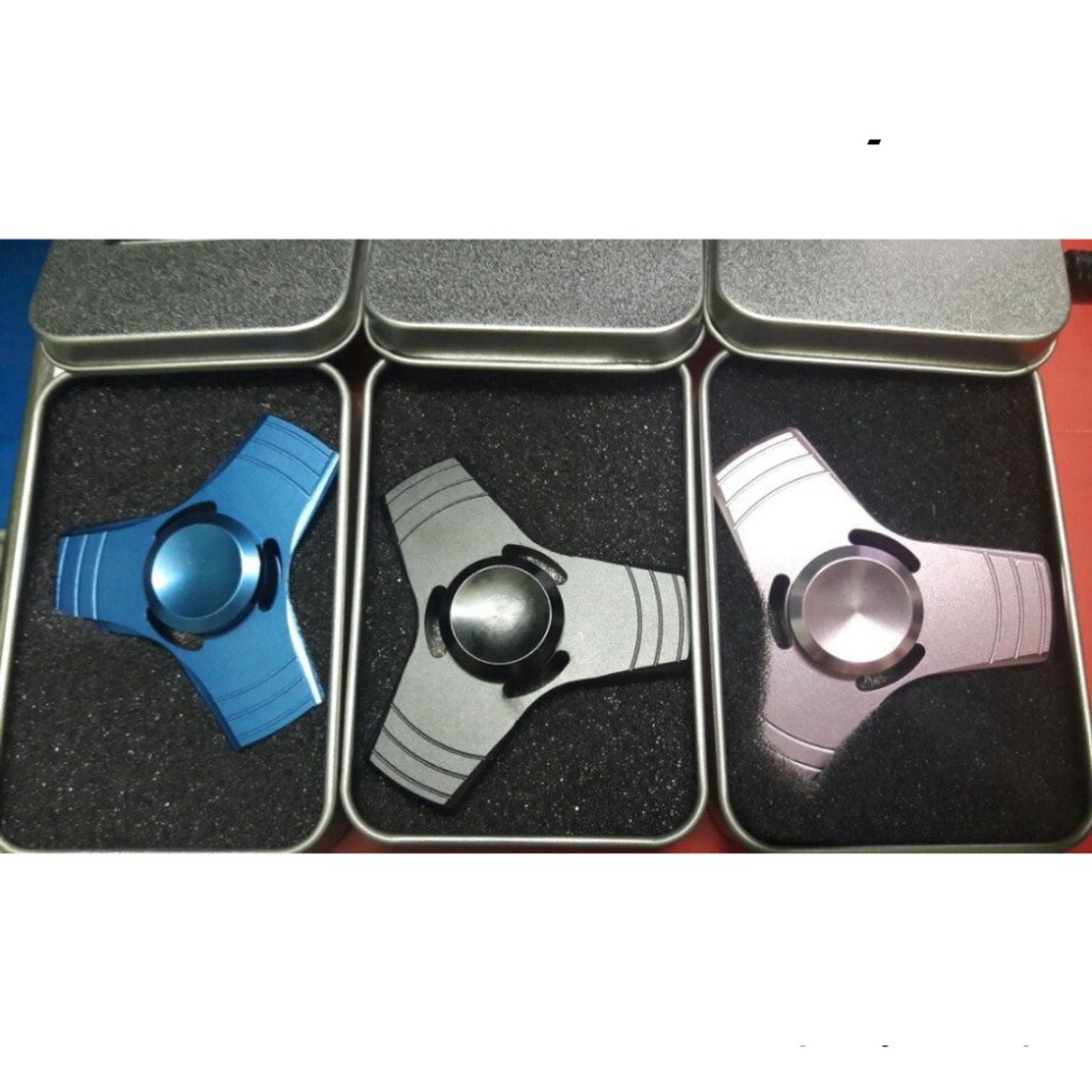 Con Quay 3 Cánh Fidget Spinner Hợp Kim Đồng