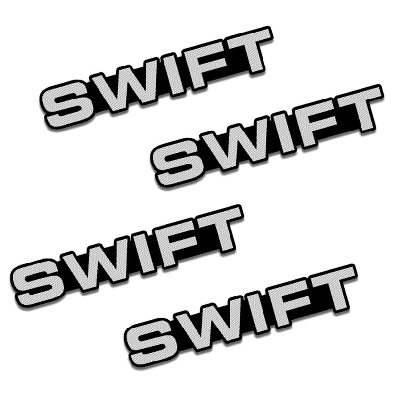 Set 4 Miếng Dán Trang Trí Bảng Điều Khiển Loa Âm Thanh Xe Ô Tô Suzuki Swift Sx4 Vitara