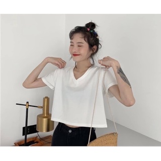 áo croptop cổ tim