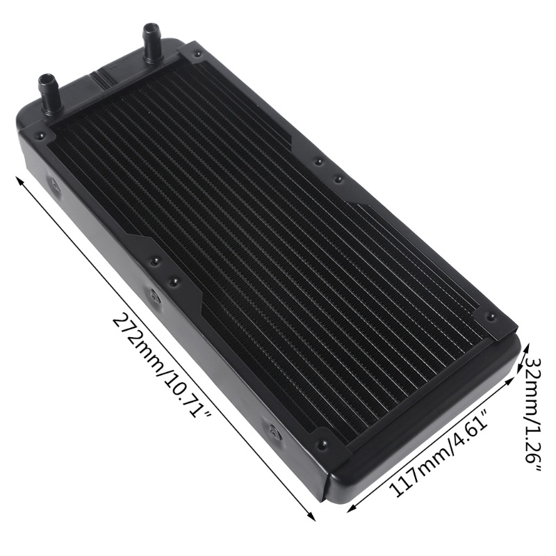Bộ Tản Nhiệt Bằng Nhôm 18 Ống Nước Dành Cho CPU PC