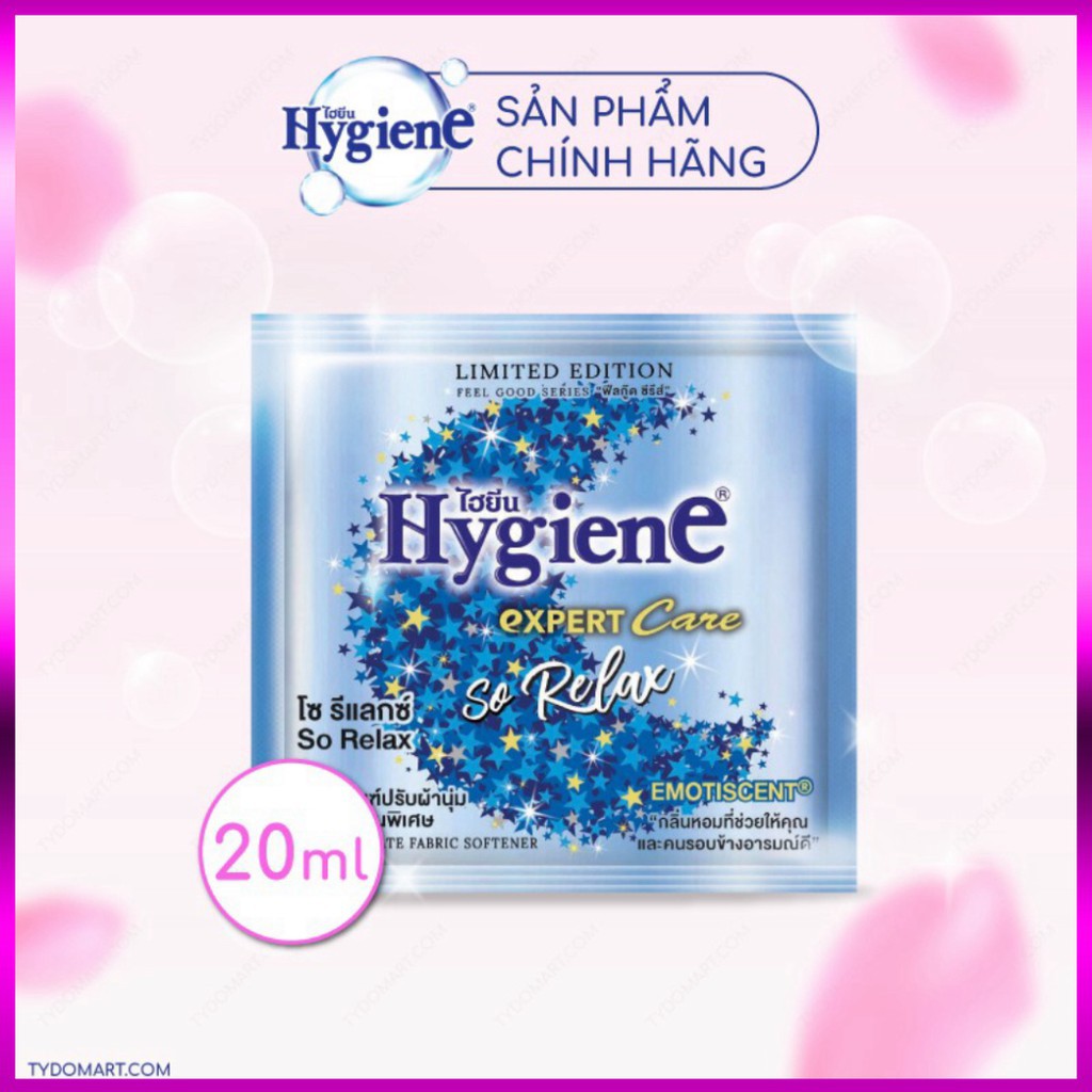 1 Gói Nước Xả Vải Hygiene Thái Lan Đậm Đặc (14 Loại Mùi Hương) - Jun&Mom