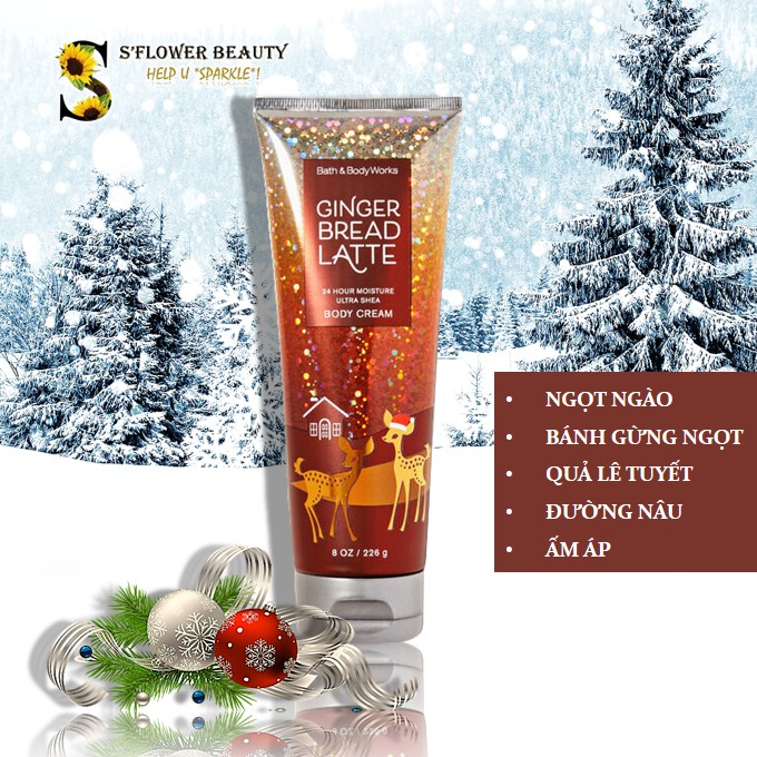 NOEL 2020 🎄 Kem Dưỡng Thể Lưu Hương Toàn Thân Bath & Body Works - Twisted Peppermint | Winter Candy Apple | Vanilla Bean | BigBuy360 - bigbuy360.vn