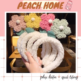 Bờm Cài Tóc Hình Bông Hoa Lắc Lư Băng Đô Rửa Mặt Xinh Xắn Cute Cho Nữ