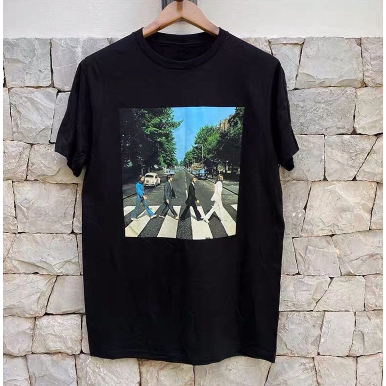 Áo Thun Nam Nữ Unisex From rộng BEATLES in 5D màu siêu đẹp hottrend giá xưởng