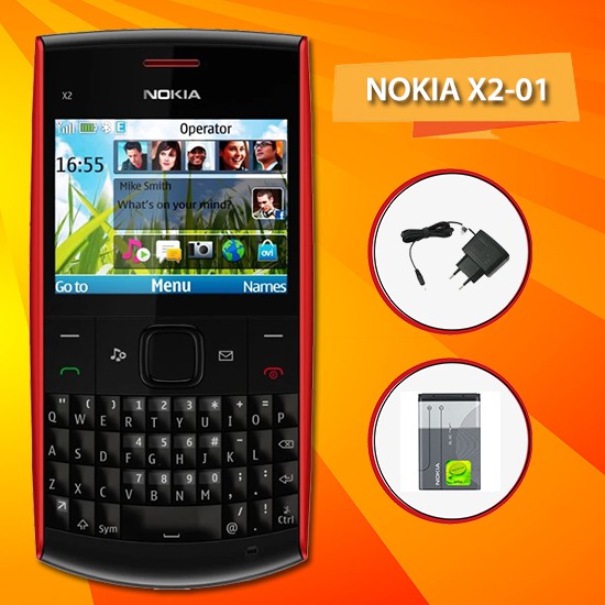 ĐIỆN THOẠI NOKIA X2-01 BÀN PHÍM QWERTY WIFI
