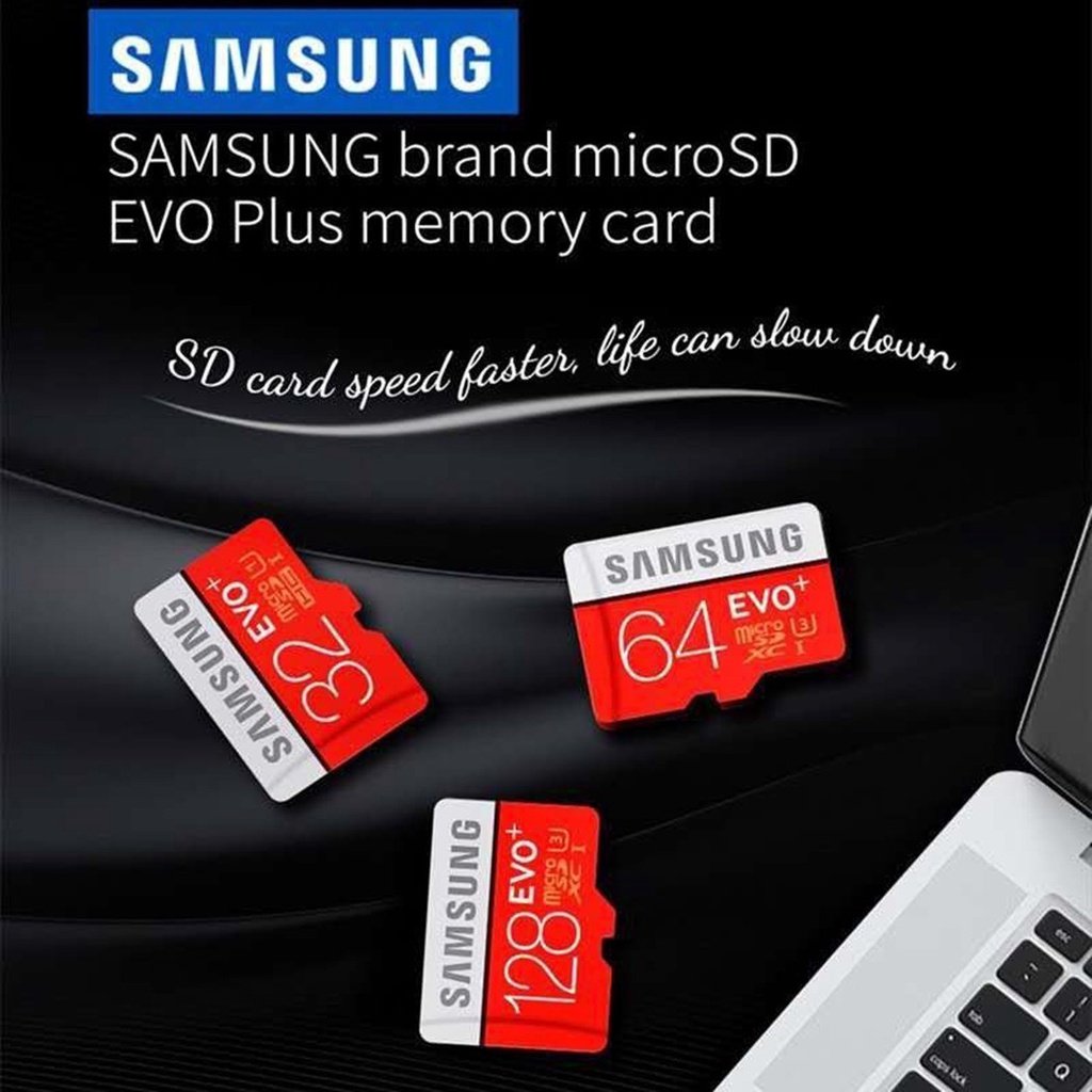 Thẻ Nhớ Samsung EVO Plus Micro SD 64/128/256/512GB Tốc Độ Cao UHS-1 TF Card | BigBuy360 - bigbuy360.vn