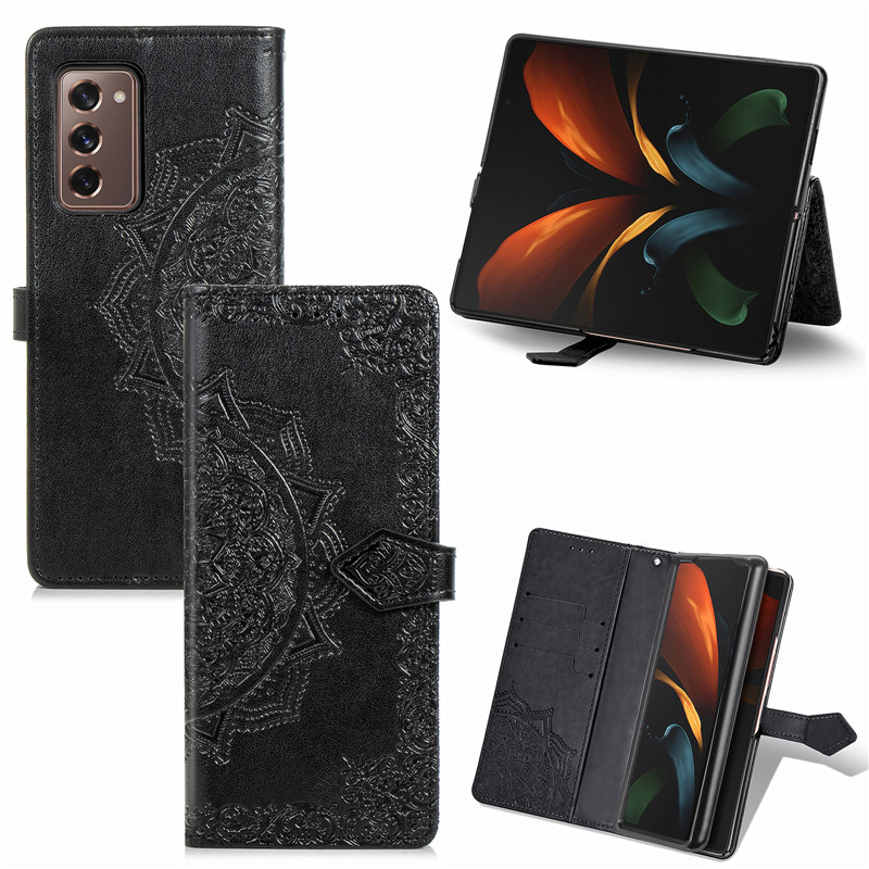 Bao Da Điện Thoại Kiểu Ví Gập In Hình Mandala 3d Cho Samsung Galaxy Z Fold 2 5g W21 Ốp | BigBuy360 - bigbuy360.vn
