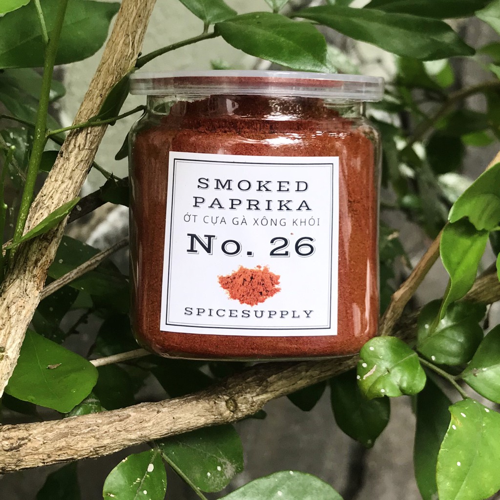 500g Smoked Paprika Ớt cựa gà không cay xông khói 500g