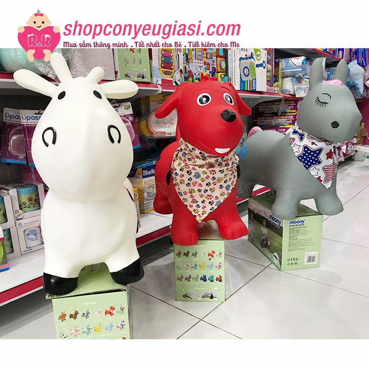 Thú Nhún Bơm Hơi Toys House - Nhiều Mẫu