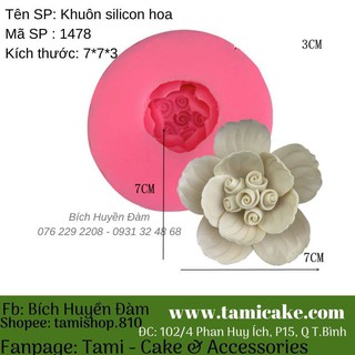 Khuôn silicon hoa 1478