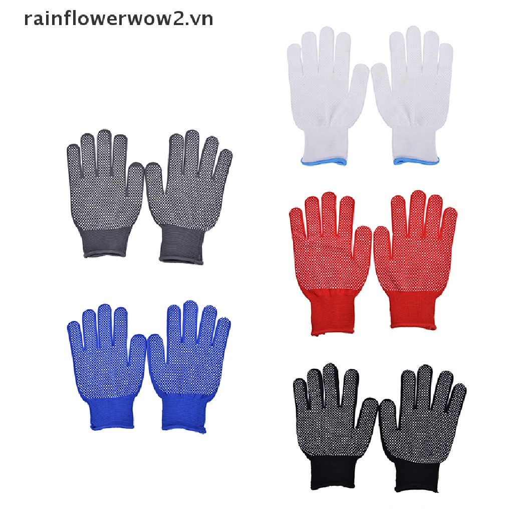 1 Cặp Găng Tay Uốn Duỗi Tóc Chịu Nhiệt