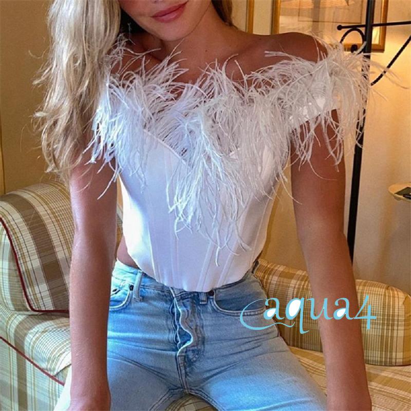 Áo Croptop Trễ Vai Dáng Ôm Thời Trang Mùa Hè Cho Nữ