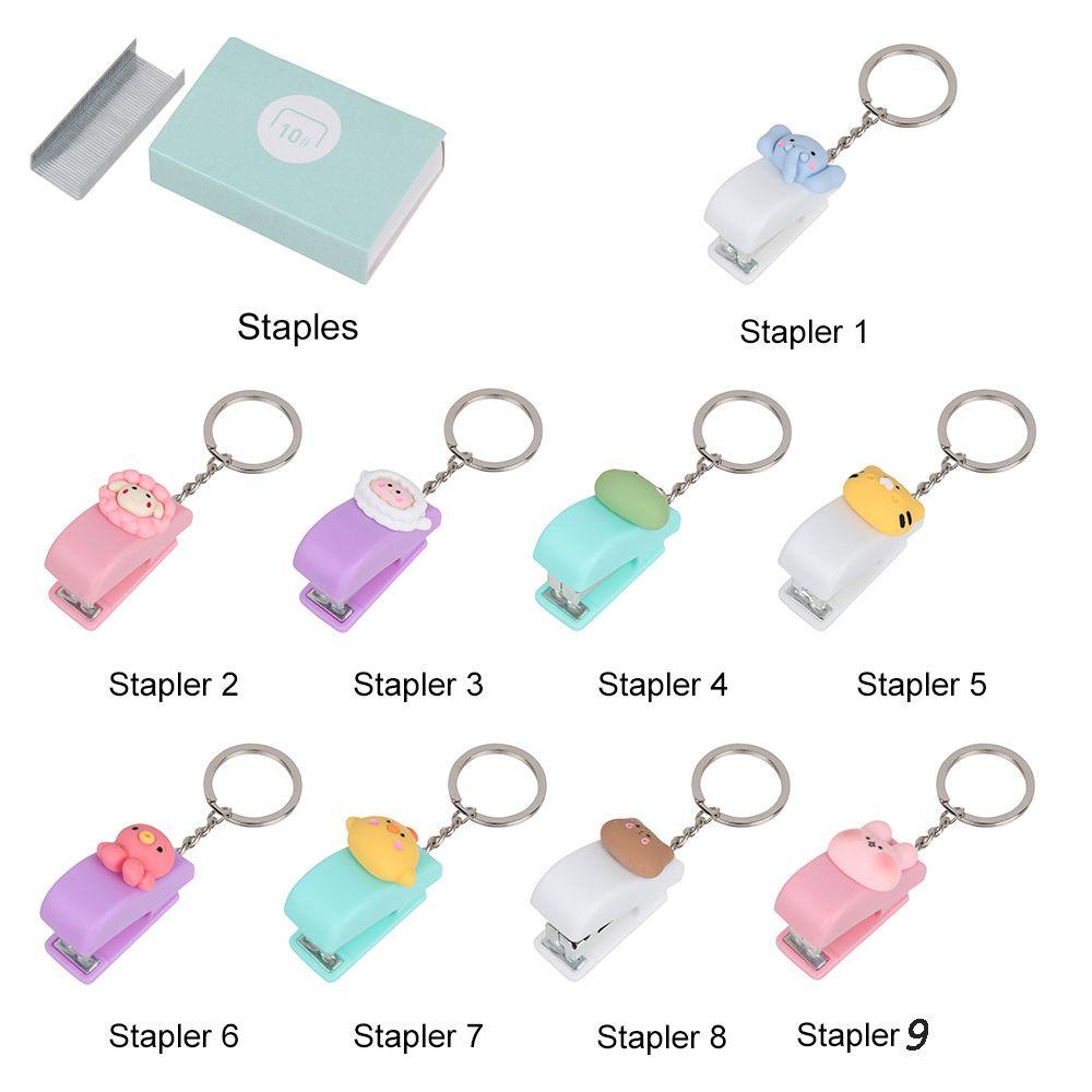 Kẹp Bấm Giấy Mini Họa Tiết Hoạt Hình Dễ Thương