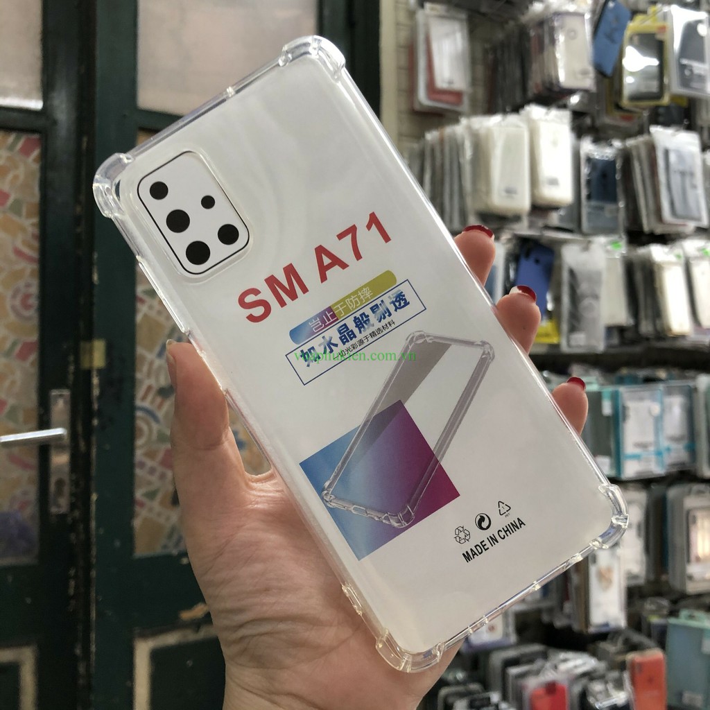 Ốp lưng dẻo silicon cho Samsung A72/A52/A42/A32/A12/A02/A02s, A71/A51/A31/A21/A11/A01 4G/5G trong suốt A+, chống sốc | BigBuy360 - bigbuy360.vn