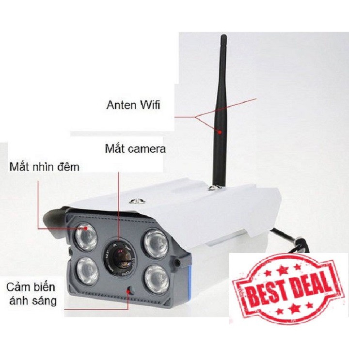 Camera V380 ngoài trời PRO độ phân giải FULL HD | BigBuy360 - bigbuy360.vn