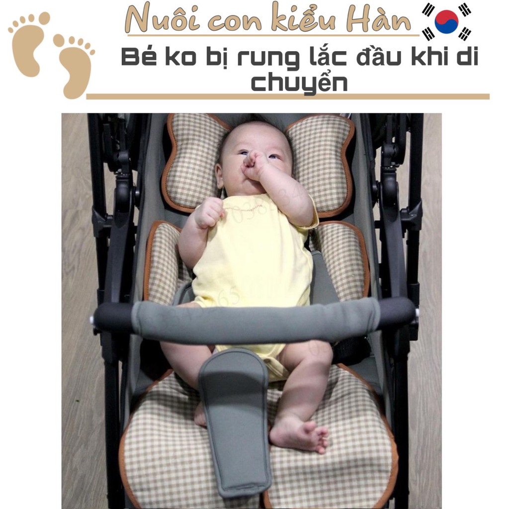 Đệm lót xe đẩy, nệm lót cho bé nằm