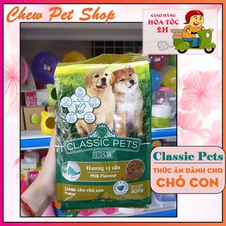 Classic Pets Puppy 400g - Thức ăn cho chó con Vị sữa - Phụ kiện chó mèo Chew petshop