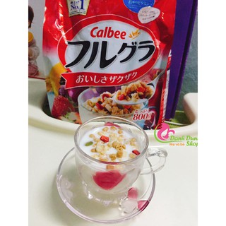 Ngũ cốc Calbee Nhật Bản 800g date xa