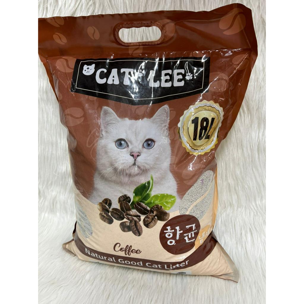 Cát vệ sinh cho mèo Cat Lee 9L, Cát vệ sinh mèo khử mùi vón cục 9L