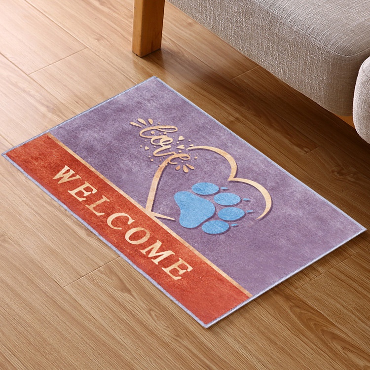 THẢM LAU CHÂN Nhà Tắm, Phòng Khách, Phòng Ngủ 3D Cá Tính CHỐNG TRƠN TRƯỢT 39x60CM