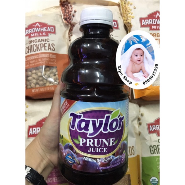 Nước Ép Mận Hữu Cơ Taylor 946ml