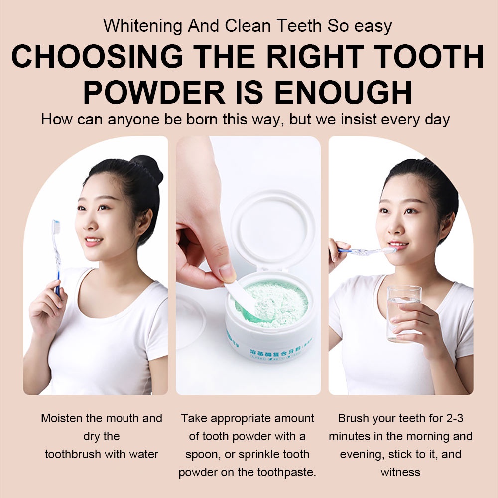 Cofoe Bột Đánh Răng Tẩy Trắng Toothpowder 50g