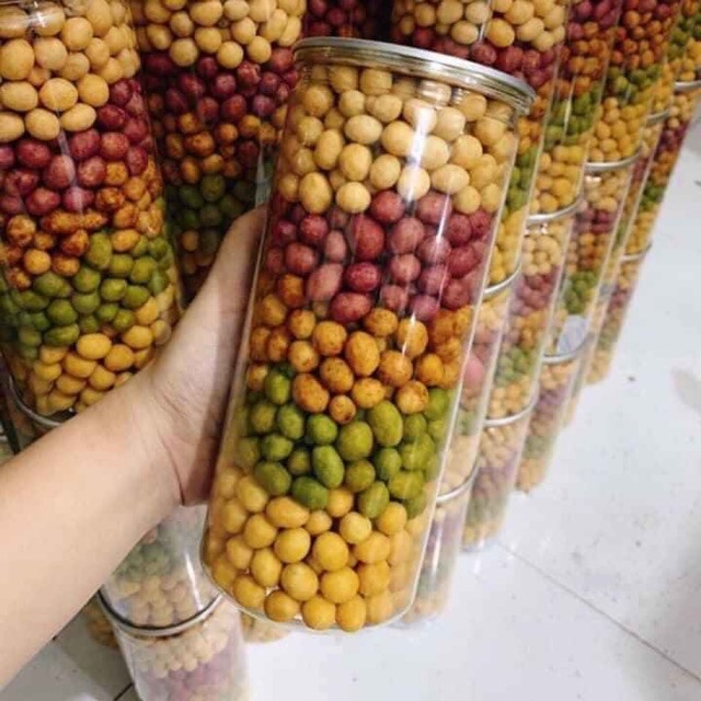 Đậu Phộng Da Cá Vị Mè - Lon 150Gr
