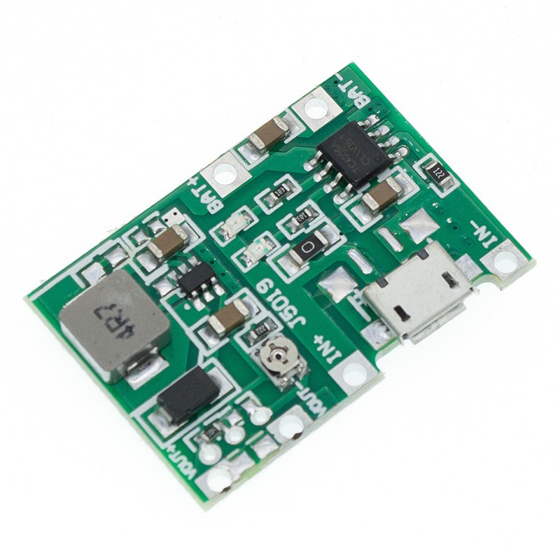 Bảng Mạch Hạ Áp Pin Li-ion 18650 3.7V 4.2V