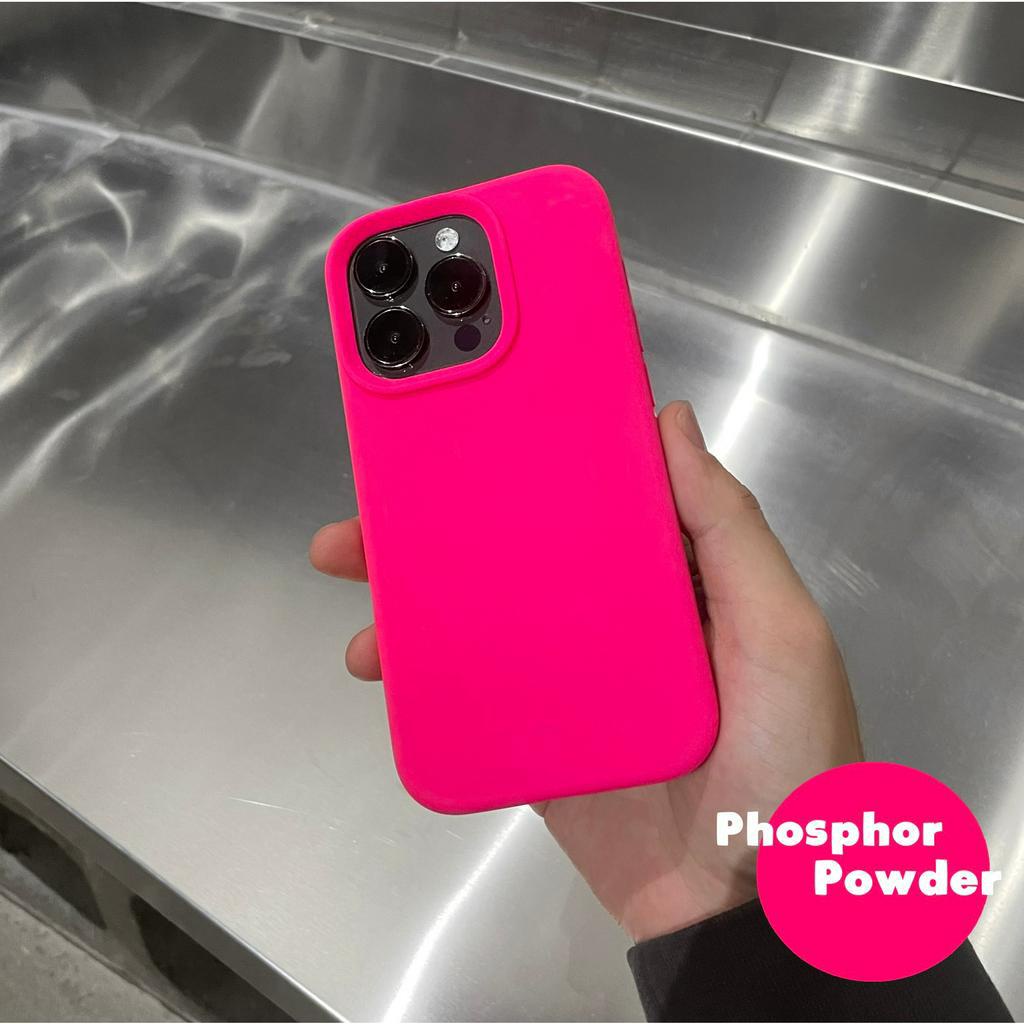 Ốp Điện Thoại Silicon Dẻo Màu Xanh Lá Huỳnh Quang Cho iPhone 11 12 13 14 Pro MAX 6 7 8 Plus X XS MAX XR 13 Pro MAX