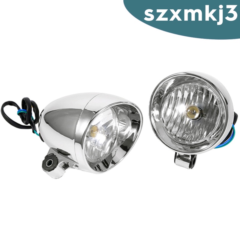 Đèn Pha Chống Sương Mù Phong Cách Retro 10W 12V Szxmkj3 Dành Cho Xe Mô Tô