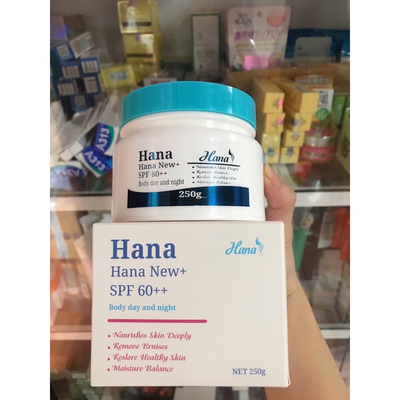 Kem body Hana Spf 60++