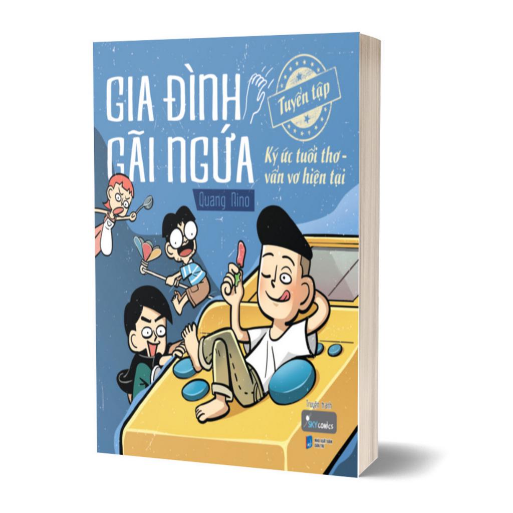 Sách - Gia Đình Gãi Ngứa - Tuyển Tập Ký Ức Tuổi Thơ - Vẩn Vơ Hiện Tại
