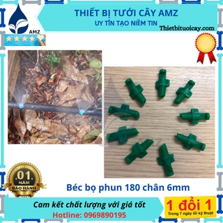 Béc bọ 1.8 mm - Túi 100 - tưới phun mưa (xanh Lá Cây) chan 6mm