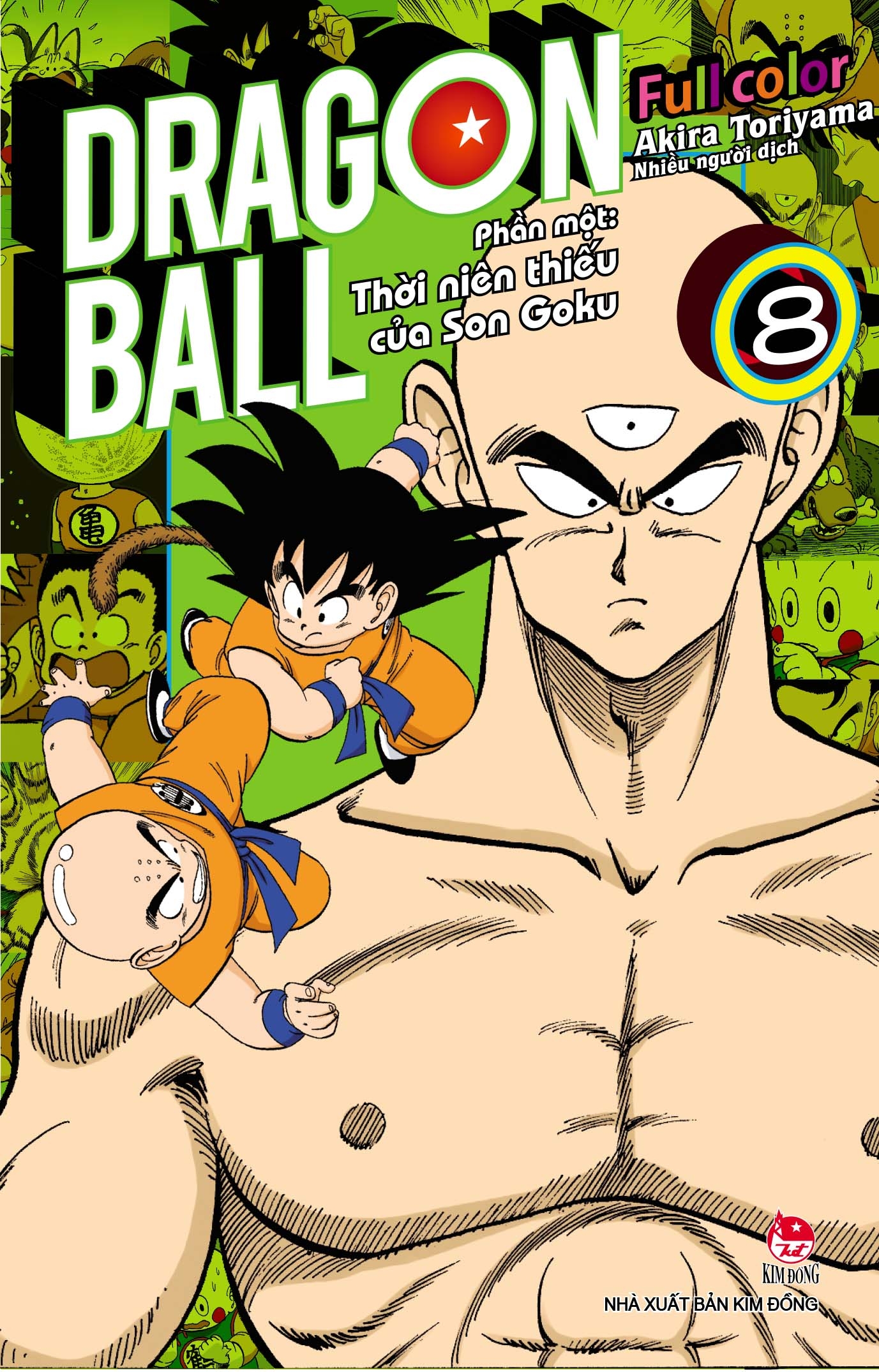 Sách Dragon Ball Full Color - Phần Một: Thời Niên Thiếu Của Son Goku - Tập 8