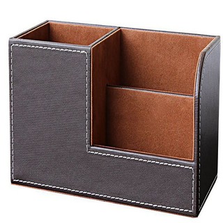 9202 Hộp đựng bút để bàn da cao cấp