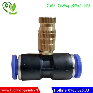 Béc phun sương bằng đồng đế nhựa