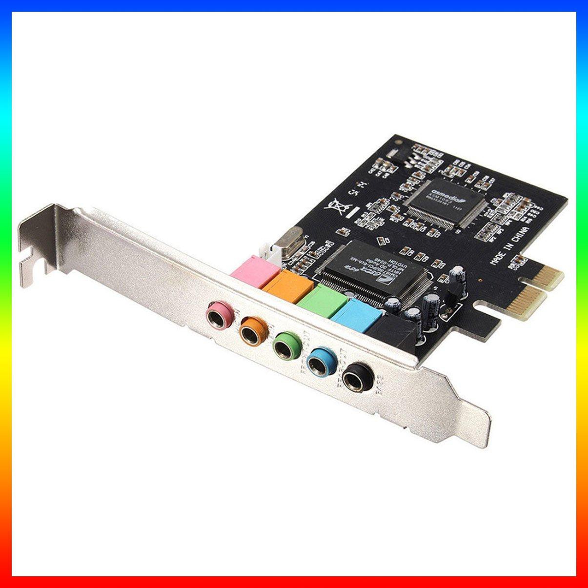 1 Bộ Chuyển Đổi Thẻ Âm Thanh Kỹ Thuật Số Pci Express Pci-E 5.1 Ch 6 Kênh