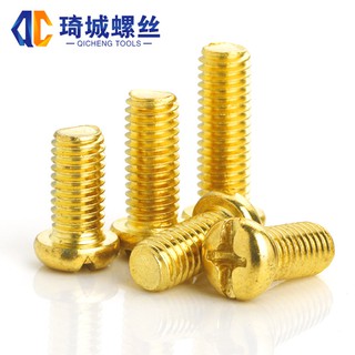 Ốc Vít Đầu Tròn Bằng Đồng 2m 2.5m