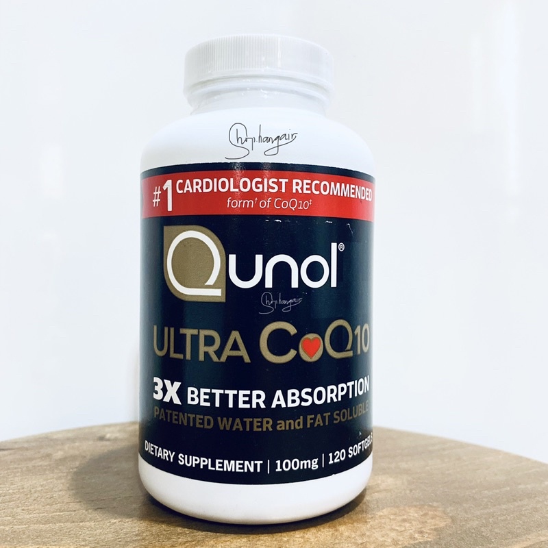 Viên uống đẹp da, bổ tim Qunol Ultra Coq10 100mg | Ubiquinol | Coenzyme Q10 ngừa tai biến chống lão hoá giảm nếp nhăn