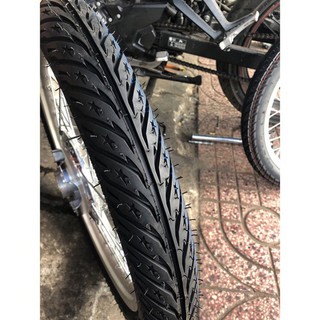 Vỏ xe CAMEL gai ngôi sao 60-70 dùng cho các loaị xe số dùng bánh xe 17 in - TS000070