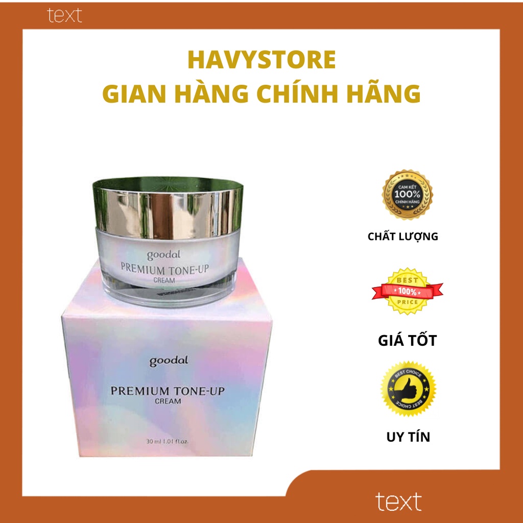 Cream Goodal Ốc sên Premium Tone-up