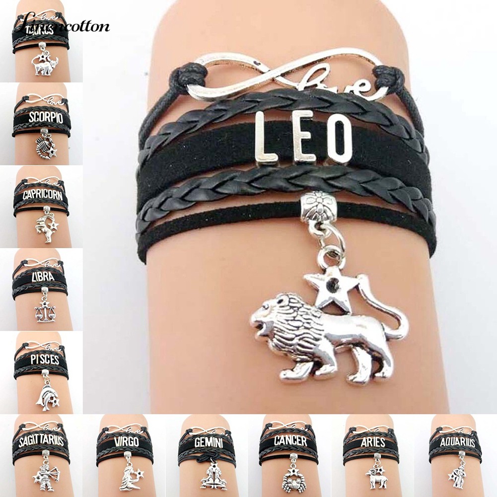 Vòng đeo tay da giả siêu ngầu cho nam