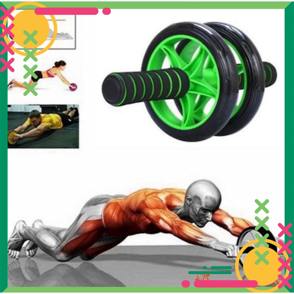 [FREE SHIP] 💥[Tăng Cơ-Tiêu Mỡ]💥Máy tập cơ bụng bánh xe Con Lăn AB - Dụng Cụ Tập GYM SIÊU HOT 💥BẢO HÀNH 3 THÁNG💥