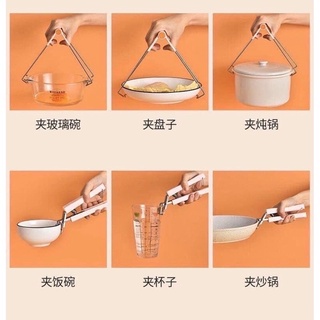 Bộ dụng cụ gắp đồ nóng 6 món
