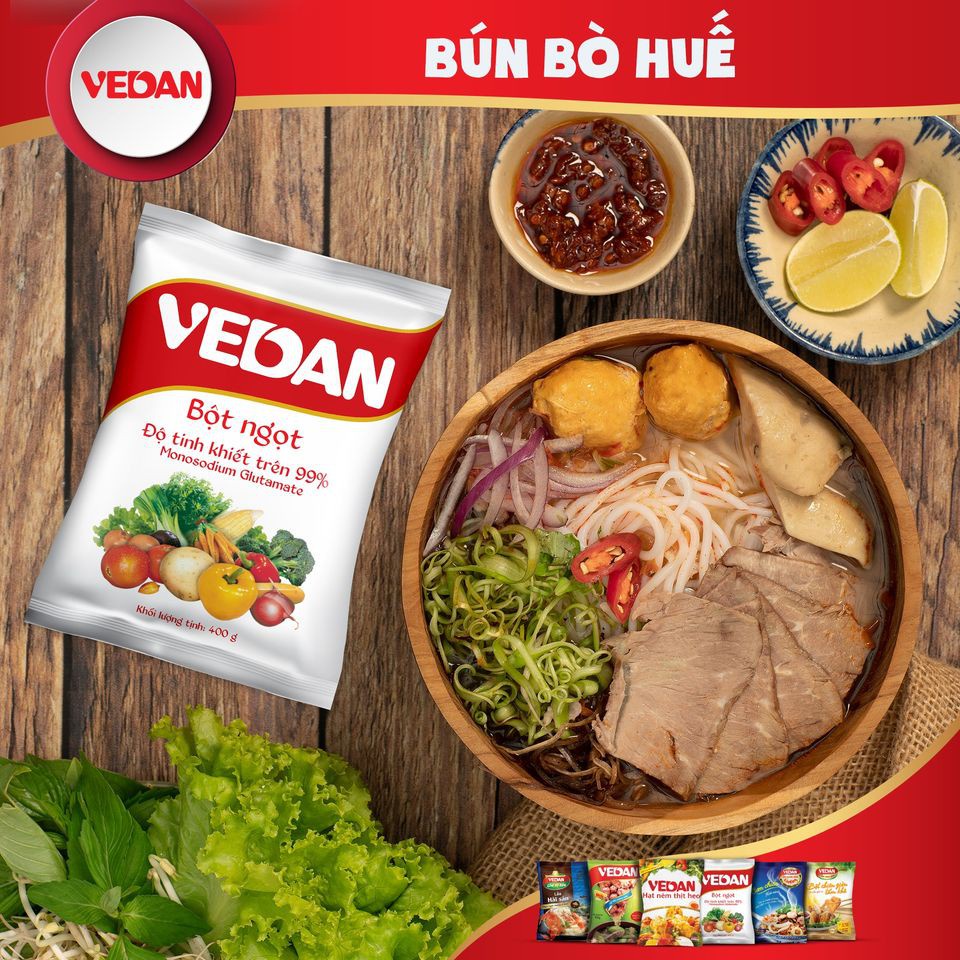 Bột ngọt Vedan 1kg/gói, NGỌC HIỂN FOODY